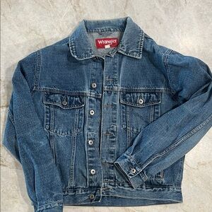 Vintage Wrangler Hero Classic Blue Jean Jacket